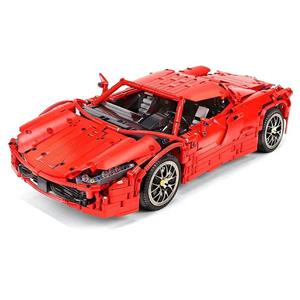 ساختنی مولد کینگ 13048 ماشین اسپرت ferrari red spider کنترلی