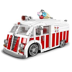 ساختنی مولد کینگ 10039 ماشین بستنی Ice Cream Truck
