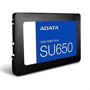حافظه SSD اینترنال ای دیتا مدل ADATA SU650 آبی با ظرفیت 256 گیگابایت با گارانتی 36 ماهه آونگ و 24 ماهه ضمانت ریکاوری