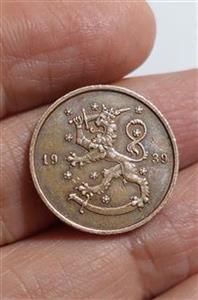 سکه فنلاند 1939 بسیار کمیاب