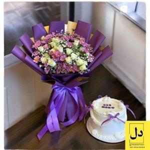 ارسال گل طبیعی برای فروشگاه هفت در غرب تهران