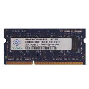 رم لپ تاپ DDR3 تک کاناله 1600مگاهرتز CL11 نانیا مدل PC3L ظرفیت 4 گیگابایت