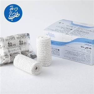 باند گچي ارتوپدي (بافت لينو نخ 40) سايز cm 15x250 رول سالم