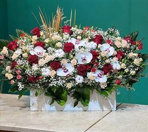باکس گل رز و ارکیده 355