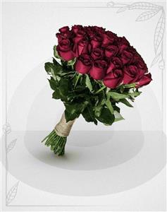 دسته گل خواستگاری رز قرمز