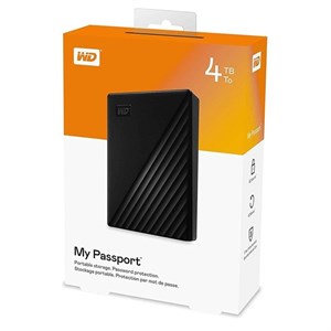 هارد اکسترنال وسترن دیجیتال مدل My Passport با ظرفیت چهار ترابایت