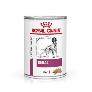 غذای کنسرو درمانی رنال سگ مدل رویال کنین ROYAL CANIN RENAL410 G