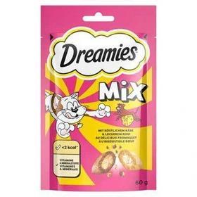 تشویقی گربه دریمز با طعم گوشت و پنیر گرم Dreamies Snack With Beef and Chese 60