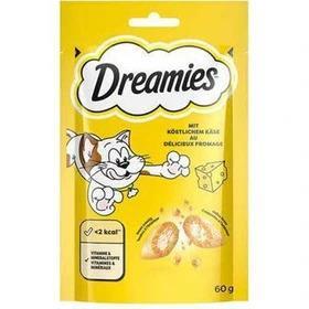 تشویقی گربه دریمز با طعم پنیر گرم Dreamies Snack With Chese 60