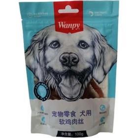 تشویقی سگ ونپی مدل چینی نویس طعم جرکی مرغ وزن 100گرم Wanpy For Dog With Chicken
