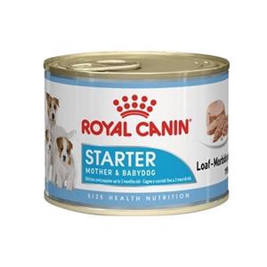 غذای کنسرو سگ رویال کنین مدل استارتر ROYAL CANIN STARTER MOUSSE 195 G