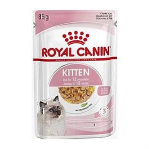 غذای پوچ بچه گربه مدل کیتن ژلی  ROYAL CANIN KITTEN JELLY 85 G