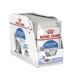 غذای پوچ گربه رویال کنین مدل ایندور استرلایزد گروی ROYAL CANIN INDOOR STERILISED GARVY 85  *12G