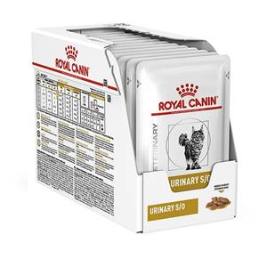 غذای پوچ درمانی گربه مدل یورینری اس او ROYAL CANIN URINARY S/O  85 * 12 G