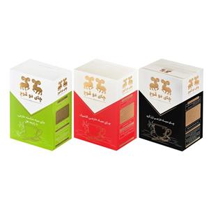 چای سیاه خارجی شکسته ساده و عطری و هل دار دوقوچ- 450 گرم بسته 3 عددی