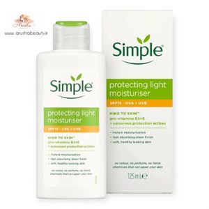 آبرسان ضد آفتاب اس پی اف 15 سیمپل simple spf 15 مدل لایت light