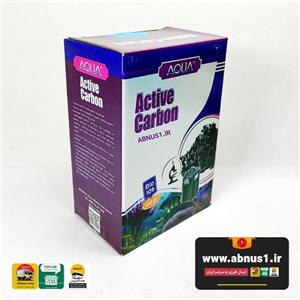 زغال کربن اکتیو 500 گرمی آکوا BIO106