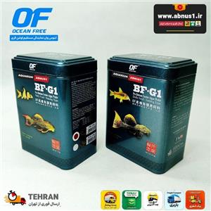 غذا BF-G1 ماهی آکواریوم PRO BOTTHOM FEEDER-ALGAE WAFER اوشن فری 60G