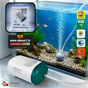 پمپ هوا آکواریوم WATERBEAR WB-Q618 تک خروجی لال 9 لرزگیره