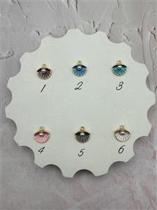 آویز صدف(طلایی)