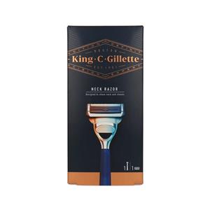 ست دسته و یدک ژیلت Gillette سری King.C مدل Neck Razor سفارس اتحادیه اروپا اصل و اورجینال