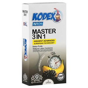 کاندوم تاخیری و خاردار مستر 3در1 کدکس yeni875