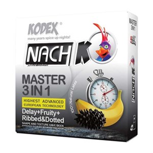 کاندوم تاخیری و خاردار مستر 3در1 کدکس yeni875