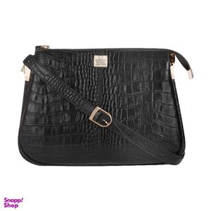 کیف رودوشی زنانه رویال چرم کد W82.1 مشکی