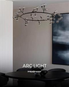 لوستر مدرن آرک لایت 48شاخه Arc Light