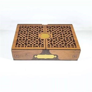 جعبه چوبی پذیرایی و ست تبلیغاتی سایز1