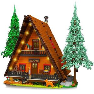 ساختنی مولد کینگ 16053 کلبه جنگلی Cabin In The Woods