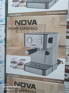 اسپرسو ساز ندوا مدل NCM-160 ظرفیت ۱.۷ لیتر با بدنه استیل