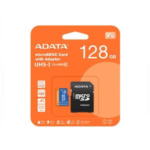 کارت حافظه میکرو اس دی ای دیتا مدل ADATA Premier MicroSDXC  ADP V10 R100 W25 128GB