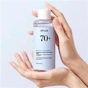 تونر آبرسان و مرطوب‌کننده صورت Anua مدل 70