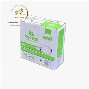 پنل 8 وات توکار تکتاب مدل ایکاروس