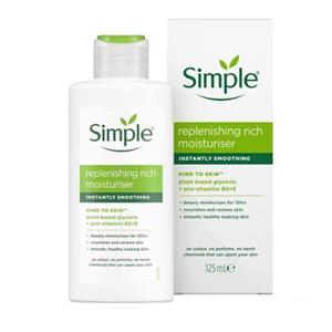 کرم سیمپل SIMPLE REPLENESHING RICH MOISTURISER حجم125ml