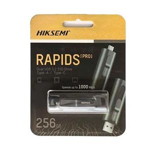 هارد اس اس دی اکسترنال هایک سمی مدل HIKSEMI Rapids PRO S1000 ظرفیت 256 گیگابایت