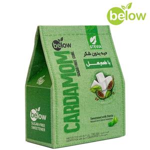 حبه هل بدون شکر استویا 300 گرمی below fit