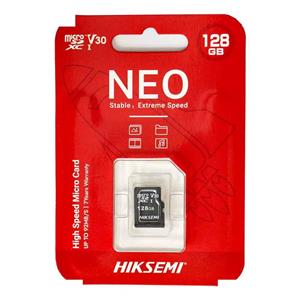 کارت حافظه هایکسمی مدل NEO microSDXC UHS-I Class10 V30 ظرفیت 128 گیگابایت