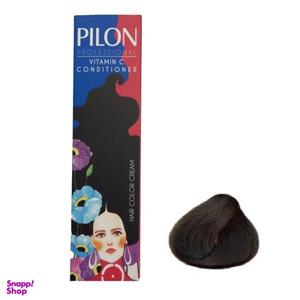 رنگ مو پیلون (Pilon) سری طبیعی شماره 4.0 رنگ قهوه ای متوسط حجم 120 میلی لیتر