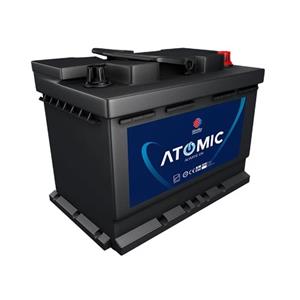 باتری اتمی 12 ولت 74 آمپر خودرو سپاهان باطری مدل L3 74AH ATOMIC