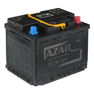 باتری اتمی 12 ولت 55 آمپر خودرو آذر باتری مدل GC290