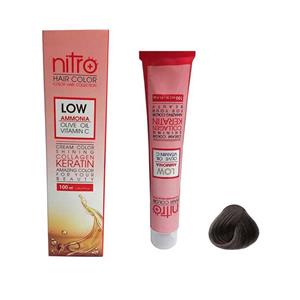 رنگ موی 100 میل نیترو پلاس  Nitro سری VARIATION شماره 007 واریاسیون دودی