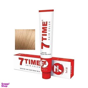 رنگ موی 100 میل سون تایم 7TIME شماره B9 بلوند بژ خیلی روشن