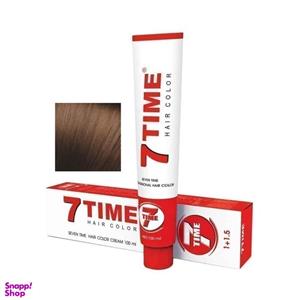 رنگ موی 100 میل سون تایم 7TIME سری NATURAL شماره N4 قهوه ای طبیعی متوسط