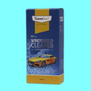 مایع شیشه شوی خودرو نانو سان آلمان ضد انجماد و نرم کننده تیغه برف پاک کن نیم لیتری قابلیت با ترکیب 25 لیتر آب