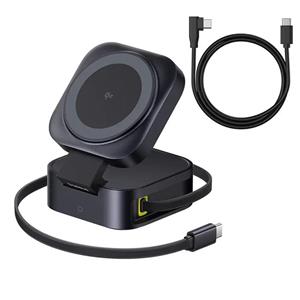 شارژر رومیزی بی سیم 67 وات بیسوس مدل PicoGo BSW-540