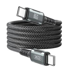 کابل تبدیل USB-C ایکس او مدل NB-Q267 60W طول 1متر