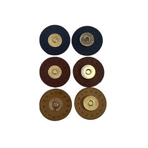 دکمه آهنربایی چرمی