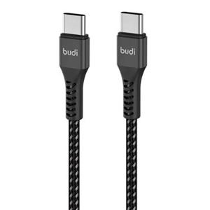 کابل شارژ کنفی USB-C به USB-C بودی DC210TT10B توان 65 وات طول 1 متر